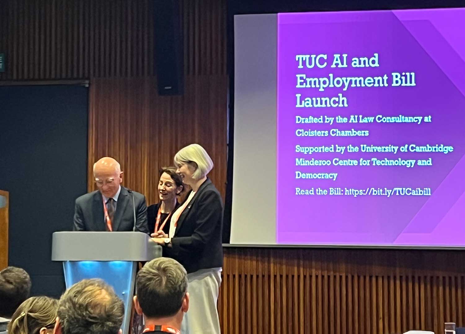 Regulating AI at work: TUC publishes draft bill